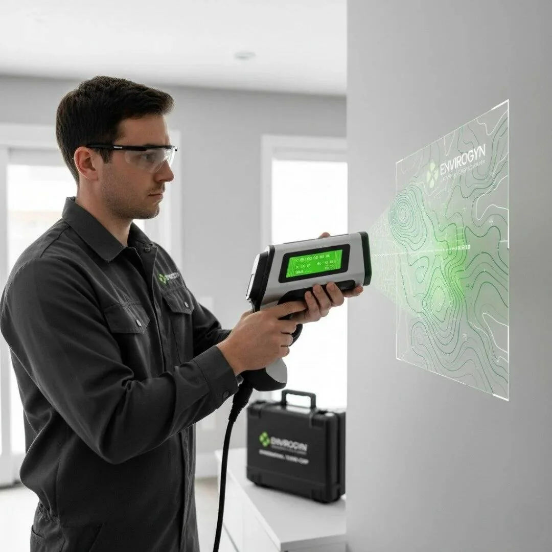 Dual-Depth Non-Destructive Sub-Surface Moisture Scanner