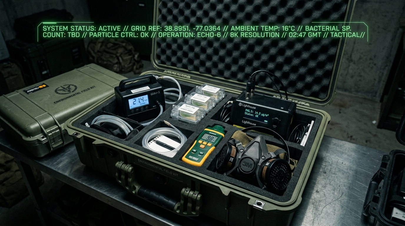 Tactical Environmental Field Sampling Instrumentation and Safety Equipment