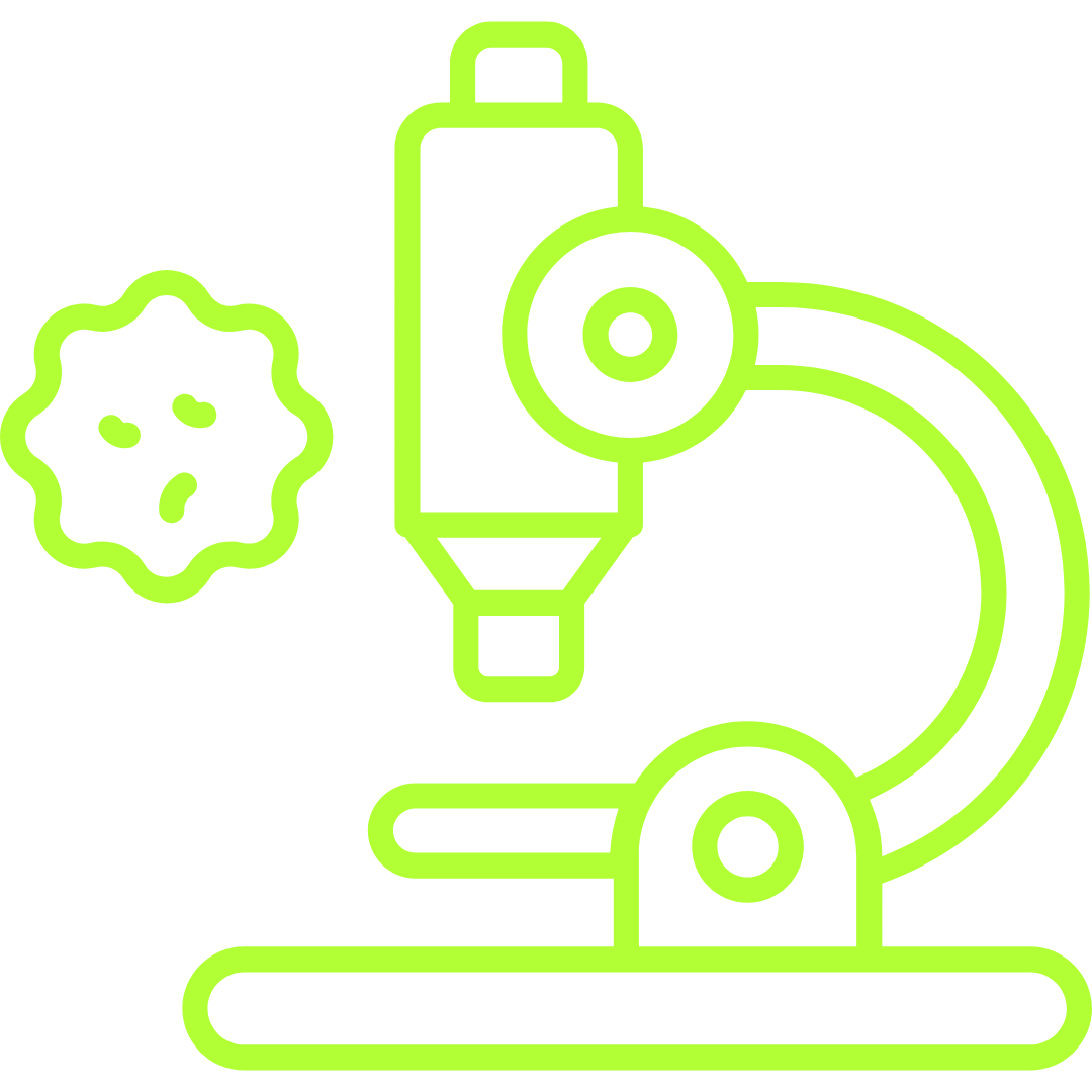 Clinical Pathology Microscope Icon