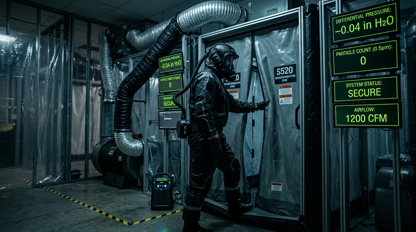 IICRC S520 Engineering: The Multi-Stage Clearance Protocol