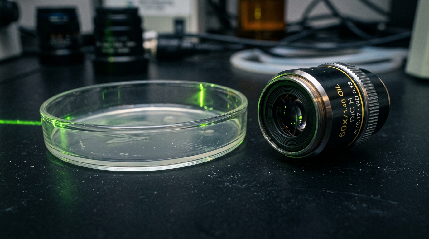 In-House Microbiology Laboratory Microscopy