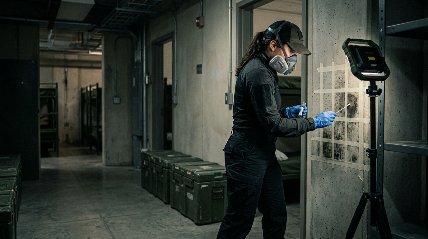 NDAA SEC. 2811 SPECIFICATIONS: Calibrated Bioaerosol Clearance in Privatized Defense Housing