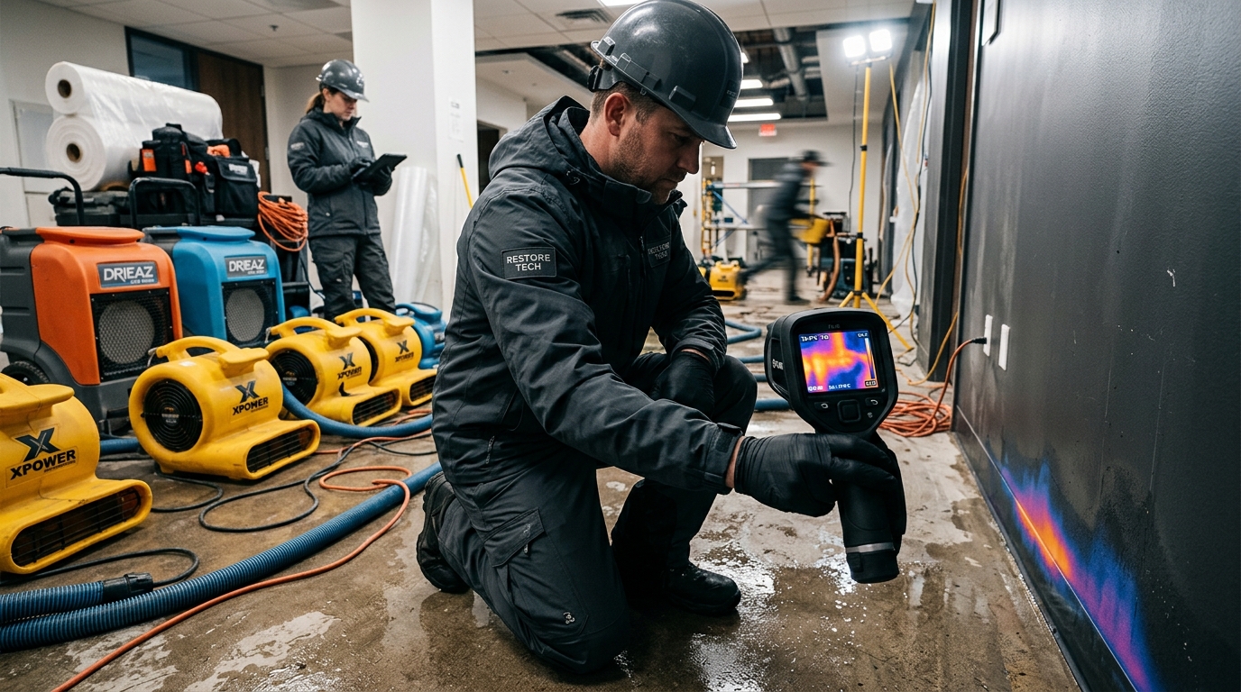 Loss Mitigation: Rapid Countermeasures for Water Intrusion