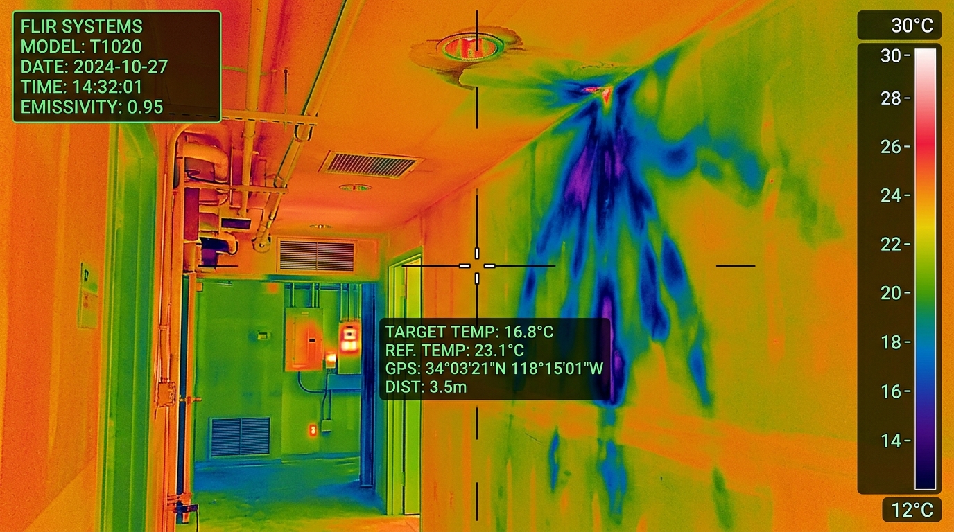 FLIR Thermal Moisture Diagnostic Reconnaissance